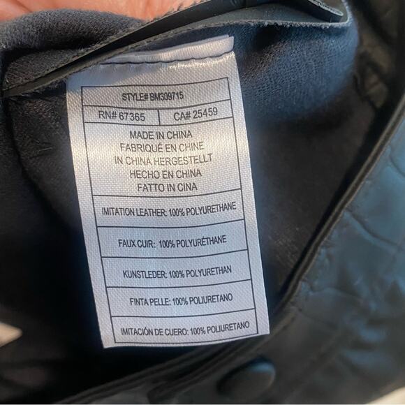 NWT Steve Madden Stitch Fix Faux Leather Cargo Mini Skirt Size 4 - Picture 8 of 10